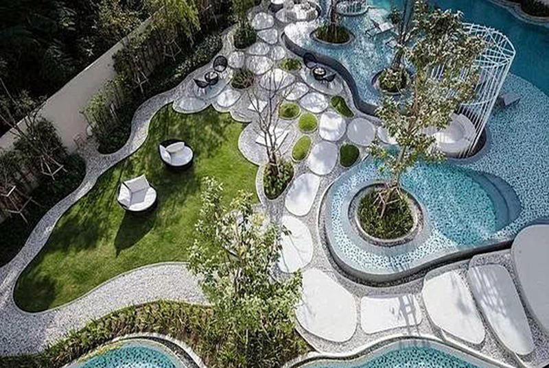 湖邊庭院設(shè)計(jì)景觀